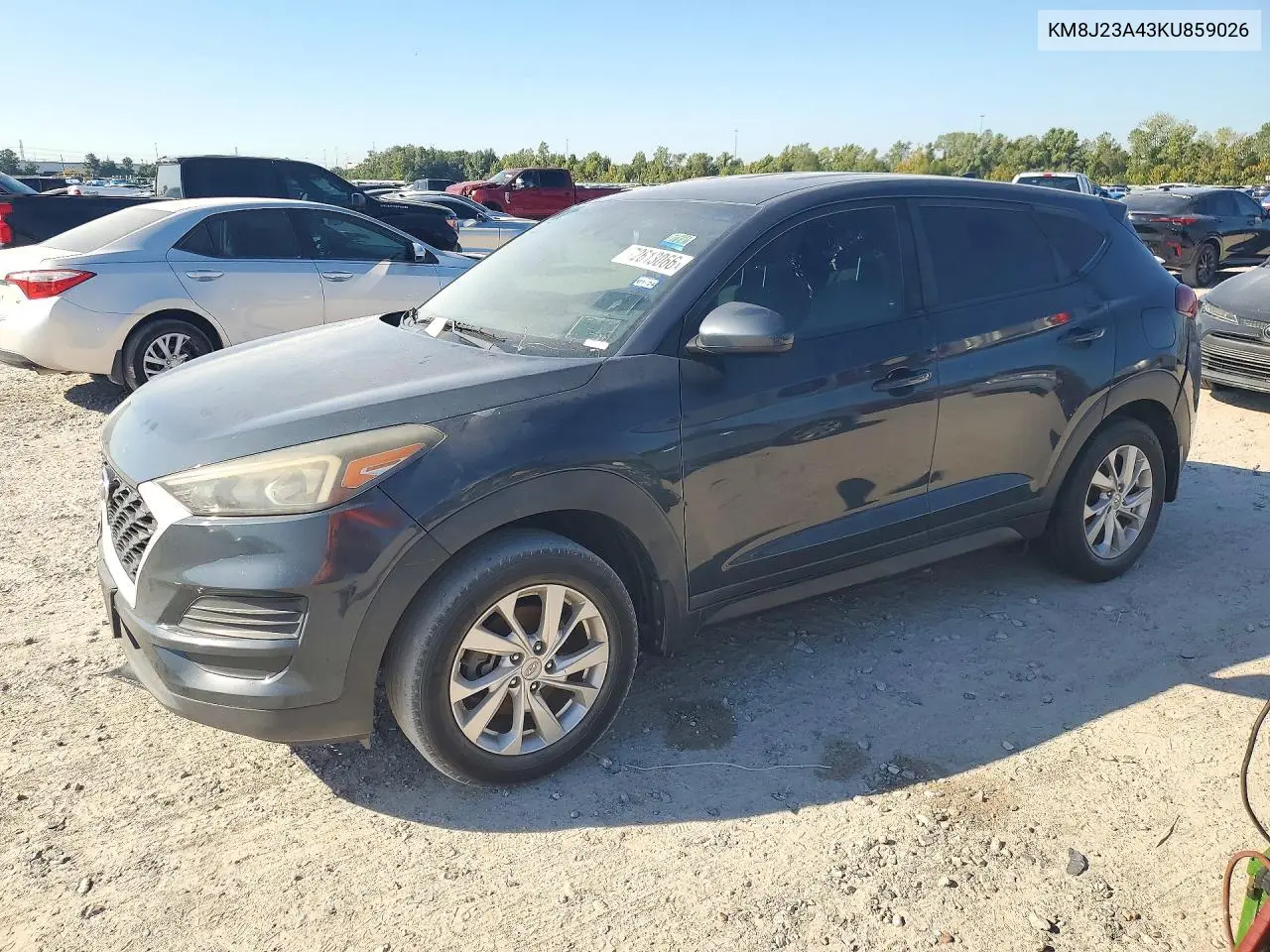 HYUNDAI TUCSON 2019, VIN KM8J23A43KU859026