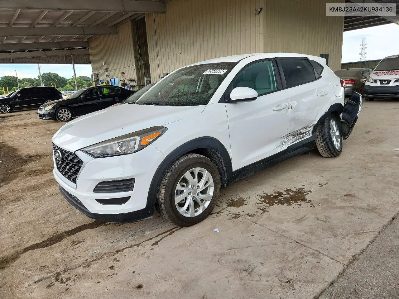 HYUNDAI TUCSON 2019, VIN KM8J23A42KU934136