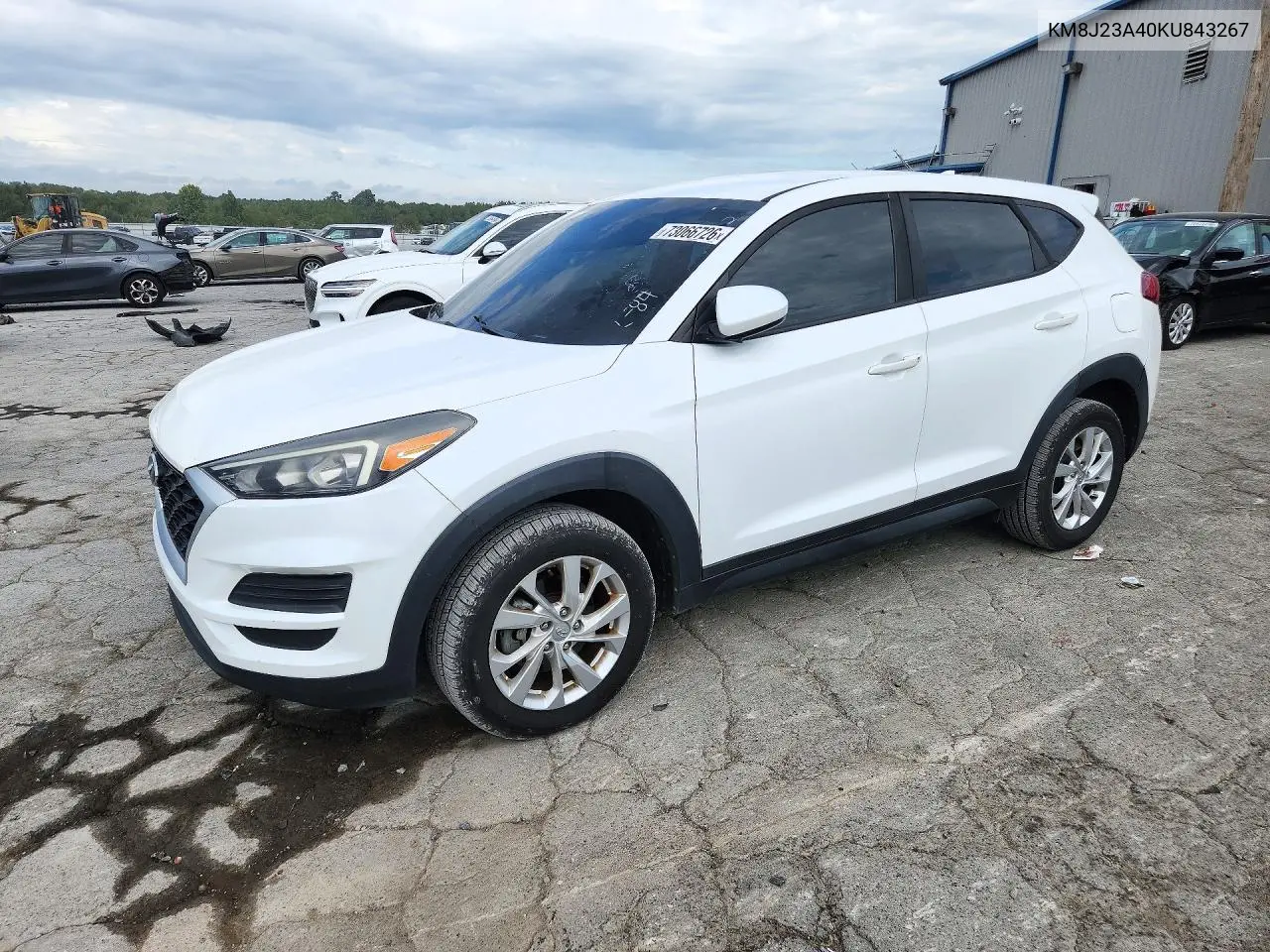 HYUNDAI TUCSON 2019, VIN KM8J23A40KU843267