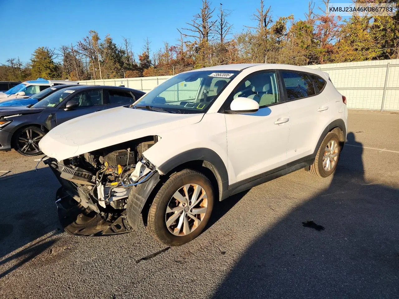 HYUNDAI TUCSON 2019, VIN KM8J23A46KU867783