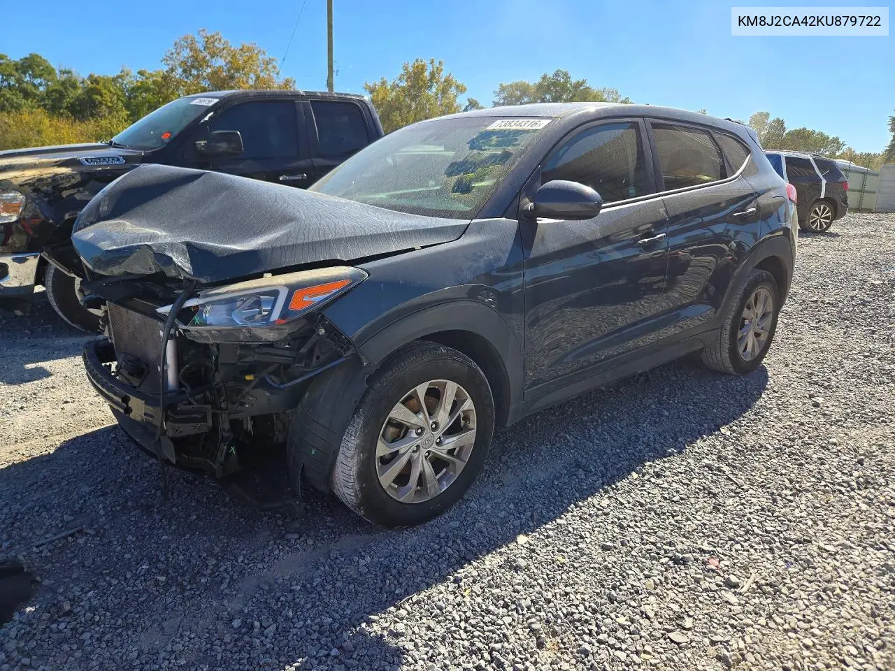 HYUNDAI TUCSON 2019, VIN KM8J2CA42KU879722