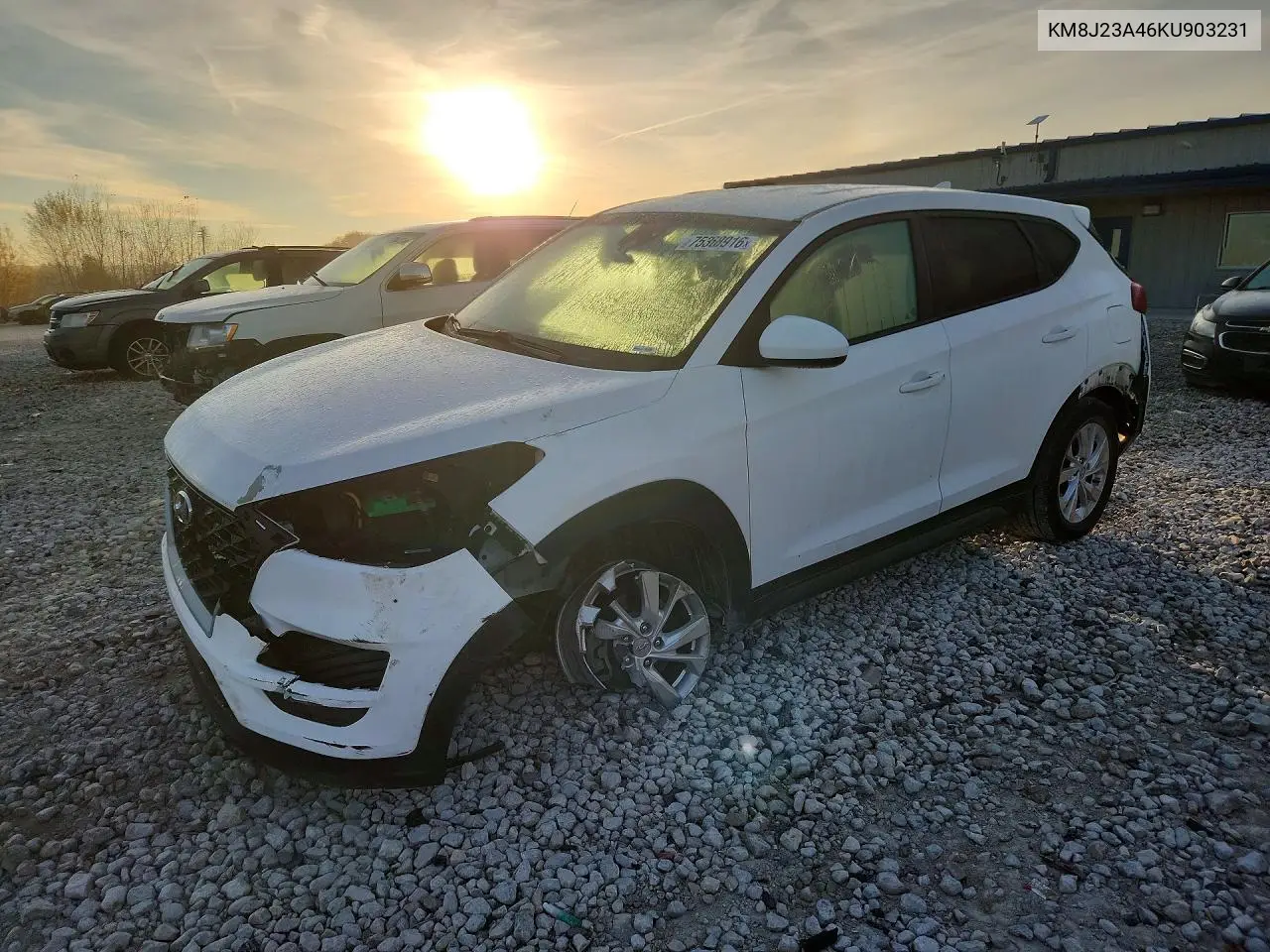 HYUNDAI TUCSON 2019, VIN KM8J23A46KU903231