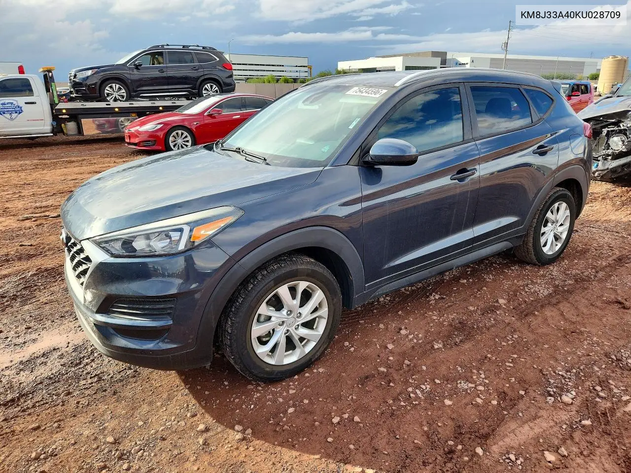 HYUNDAI TUCSON 2019, VIN KM8J33A40KU028709