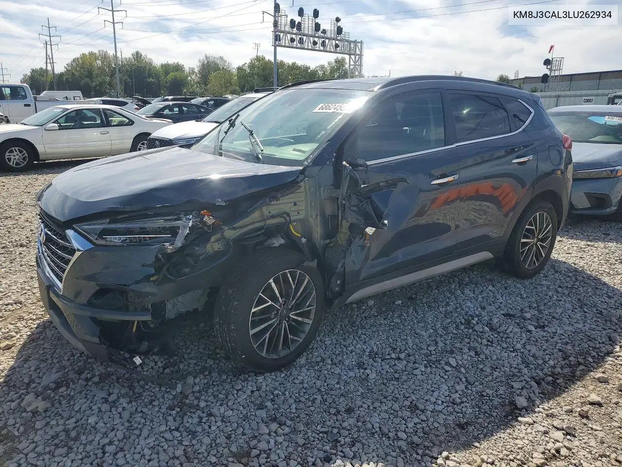 HYUNDAI TUCSON 2020, VIN KM8J3CAL3LU262934