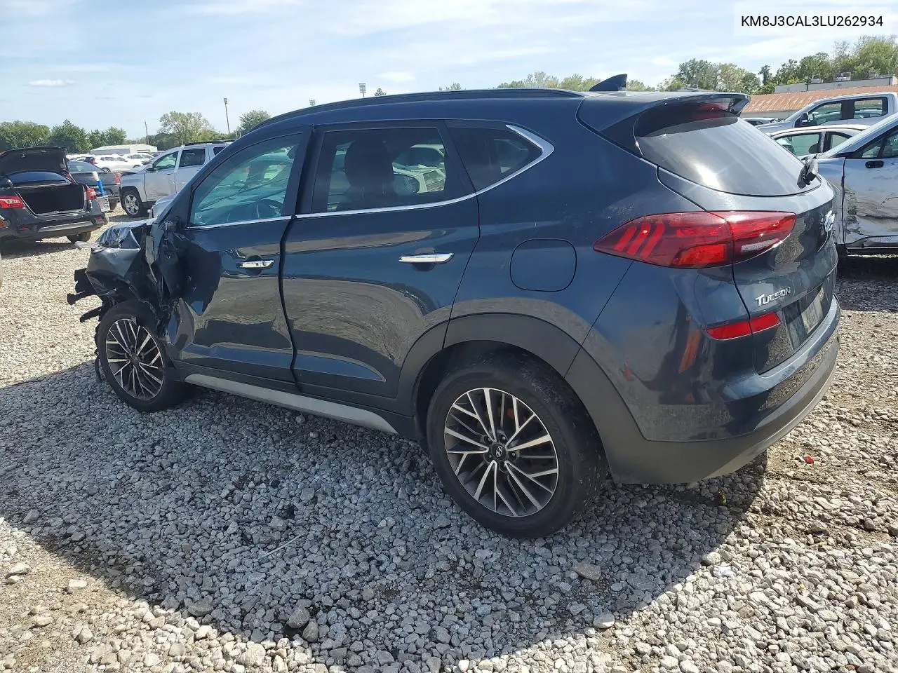 2020 HYUNDAI TUCSON VIN KM8J3CAL3LU262934 — фото 2