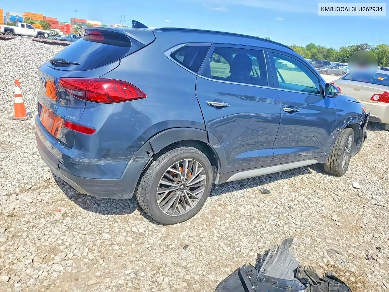2020 HYUNDAI TUCSON VIN KM8J3CAL3LU262934 — фото 3
