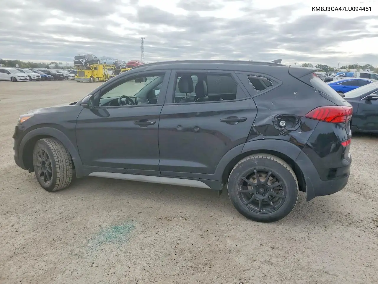 2020 HYUNDAI TUCSON VIN KM8J3CA47LU094451 — фото 2