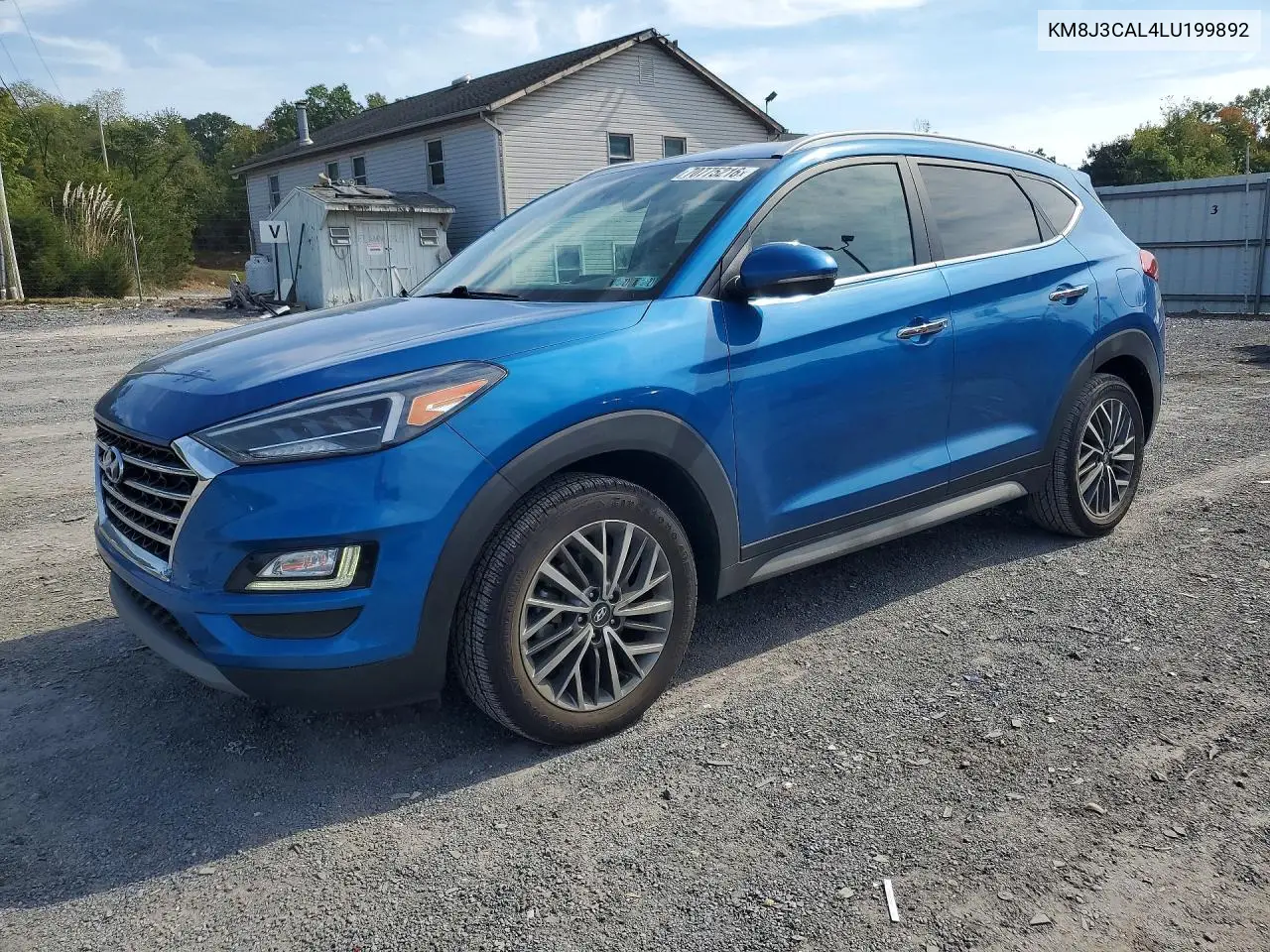 HYUNDAI TUCSON 2020, VIN KM8J3CAL4LU199892