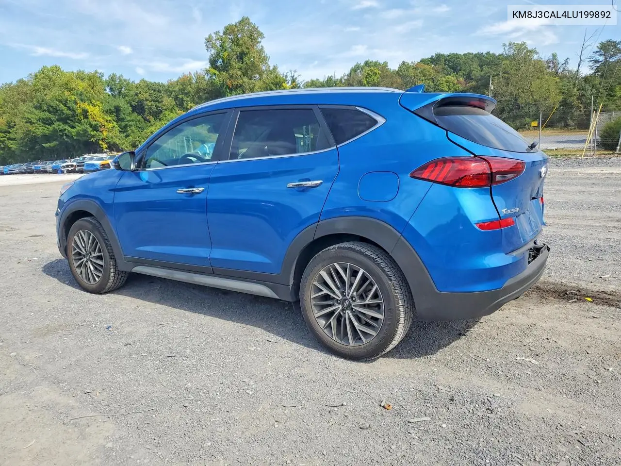 2020 HYUNDAI TUCSON VIN KM8J3CAL4LU199892 — фото 2