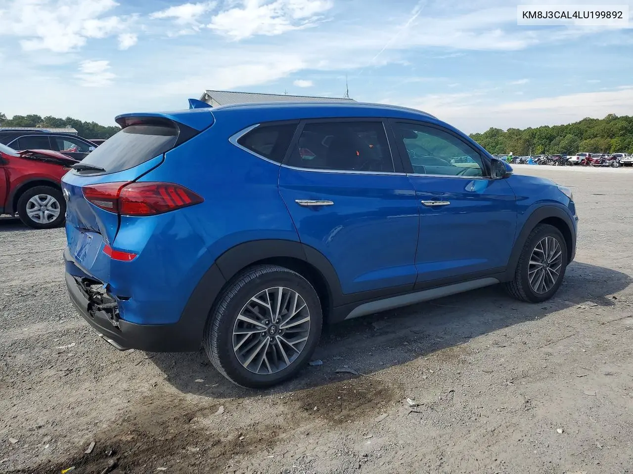 2020 HYUNDAI TUCSON VIN KM8J3CAL4LU199892 — фото 3