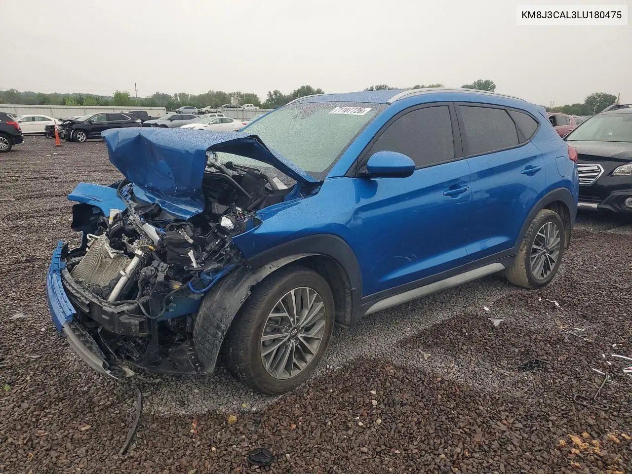 HYUNDAI TUCSON 2020, VIN KM8J3CAL3LU180475