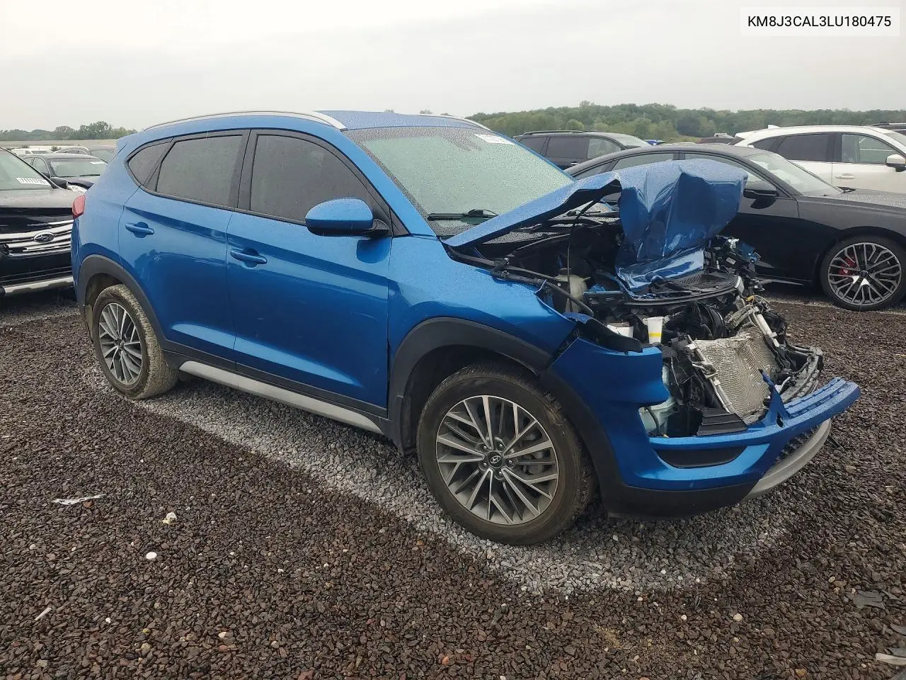 2020 HYUNDAI TUCSON VIN KM8J3CAL3LU180475 — фото 4