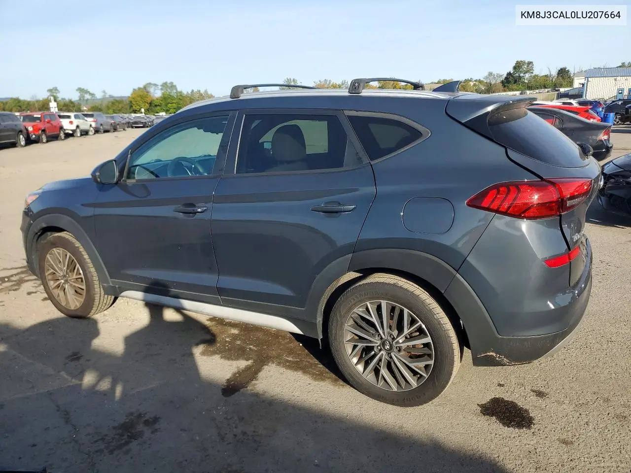 2020 HYUNDAI TUCSON VIN KM8J3CAL0LU207664 — фото 2