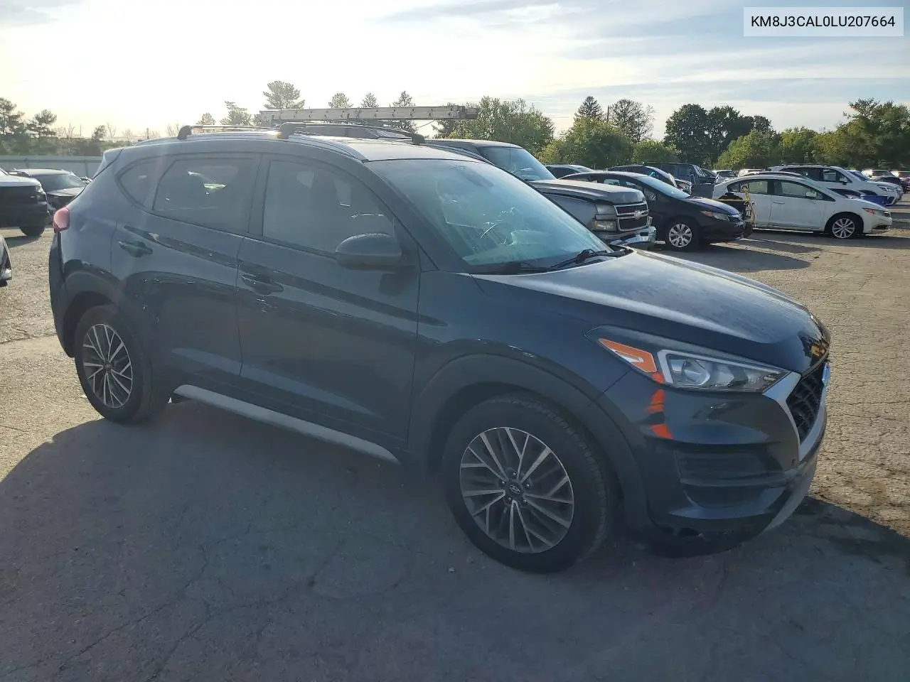 2020 HYUNDAI TUCSON VIN KM8J3CAL0LU207664 — фото 4
