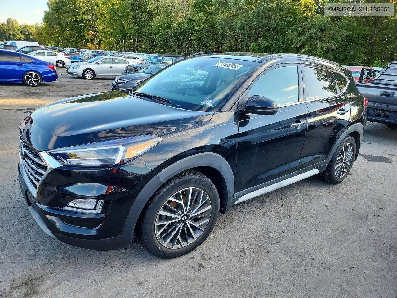 HYUNDAI TUCSON 2020, VIN KM8J3CALXLU135551