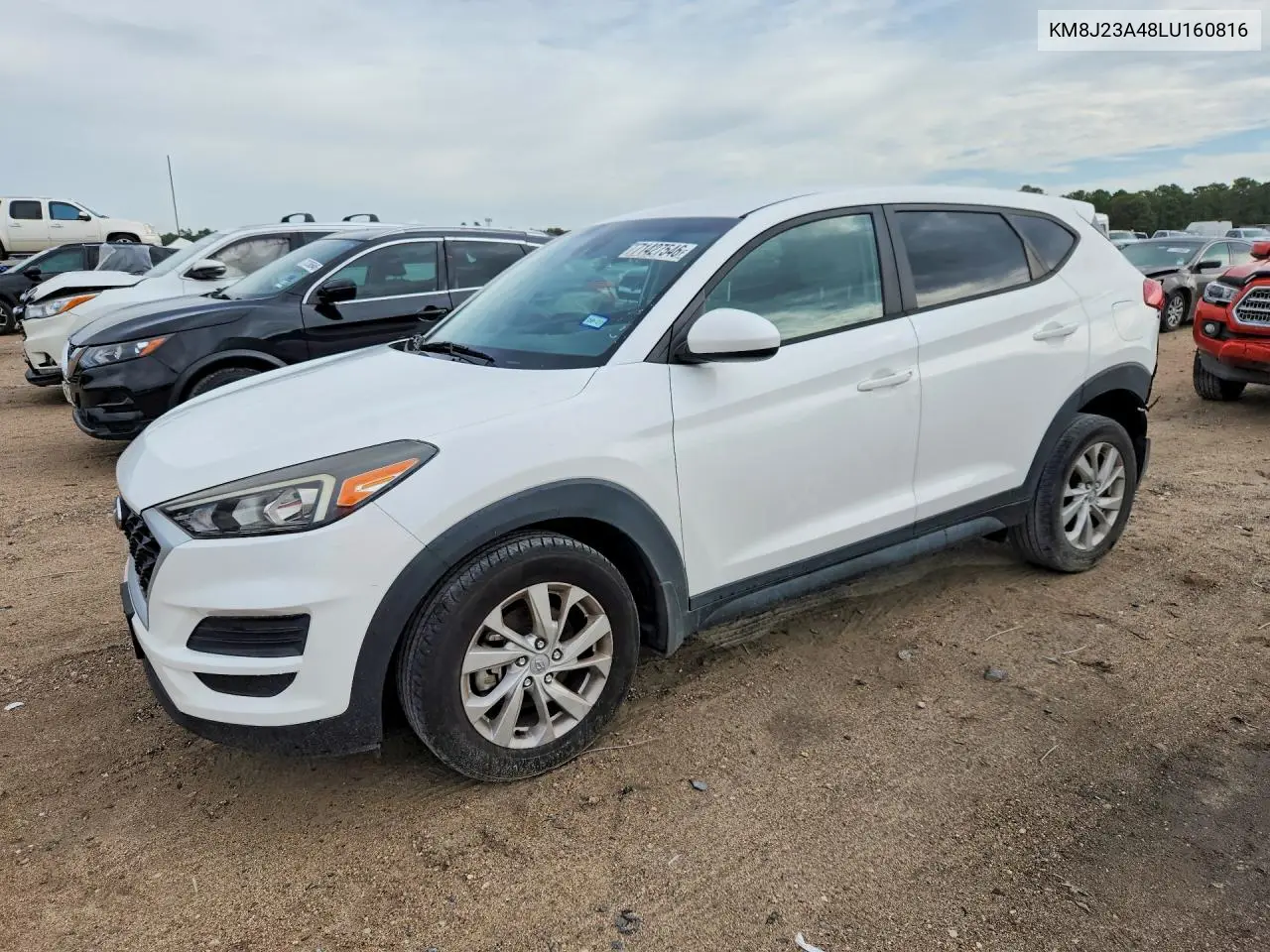 HYUNDAI TUCSON 2020, VIN KM8J23A48LU160816