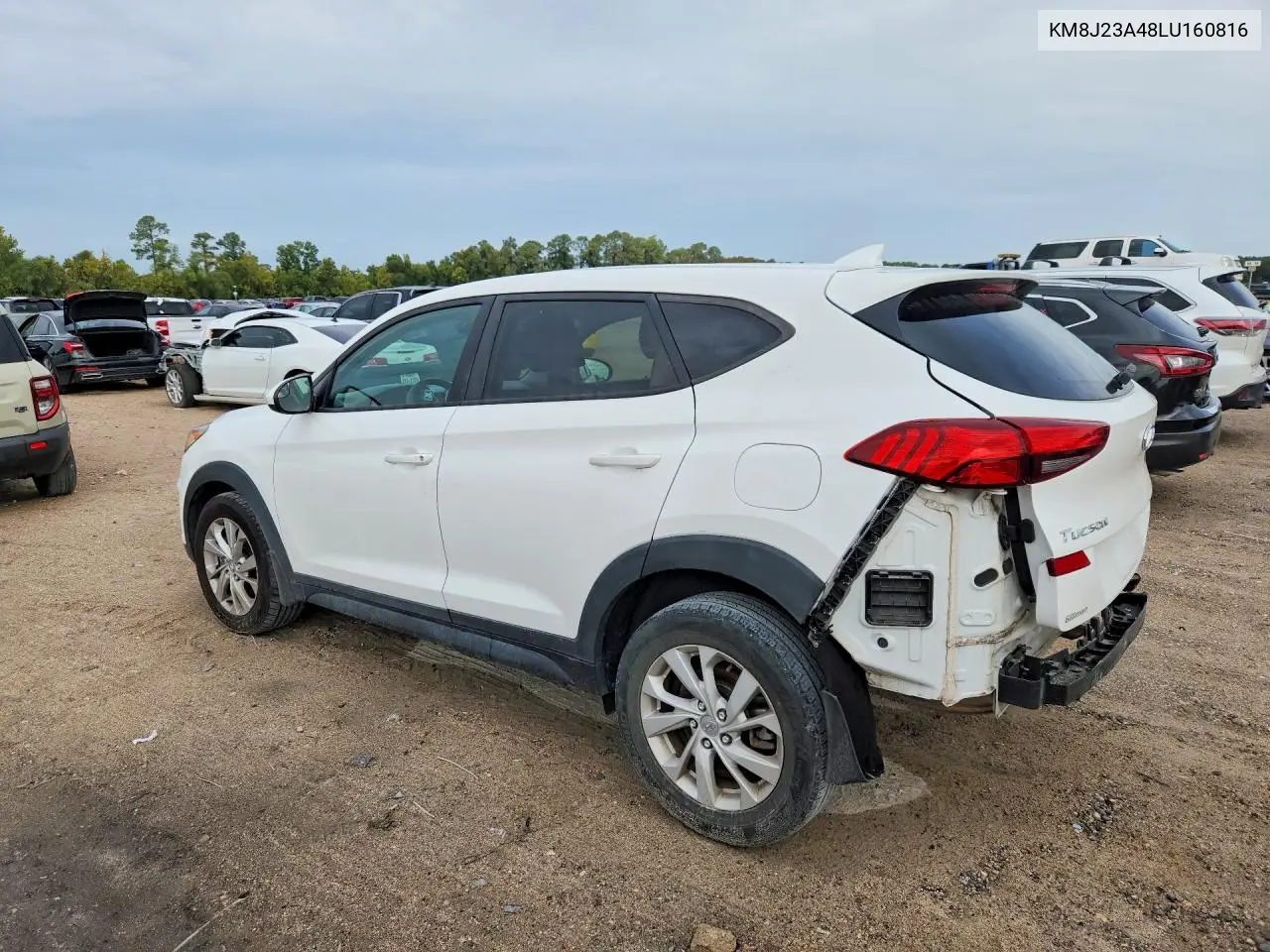 2020 HYUNDAI TUCSON VIN KM8J23A48LU160816 — фото 2