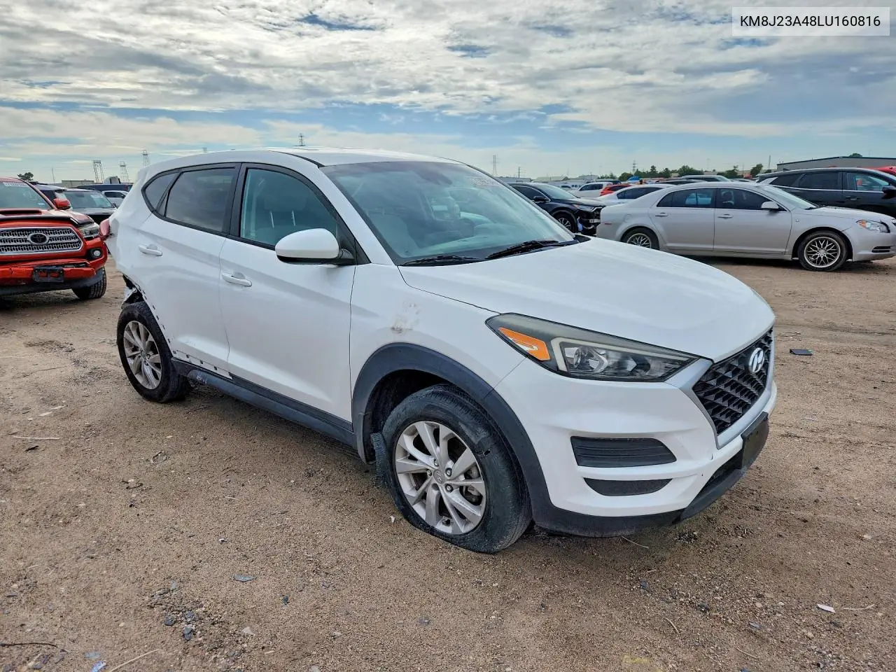 2020 HYUNDAI TUCSON VIN KM8J23A48LU160816 — фото 4