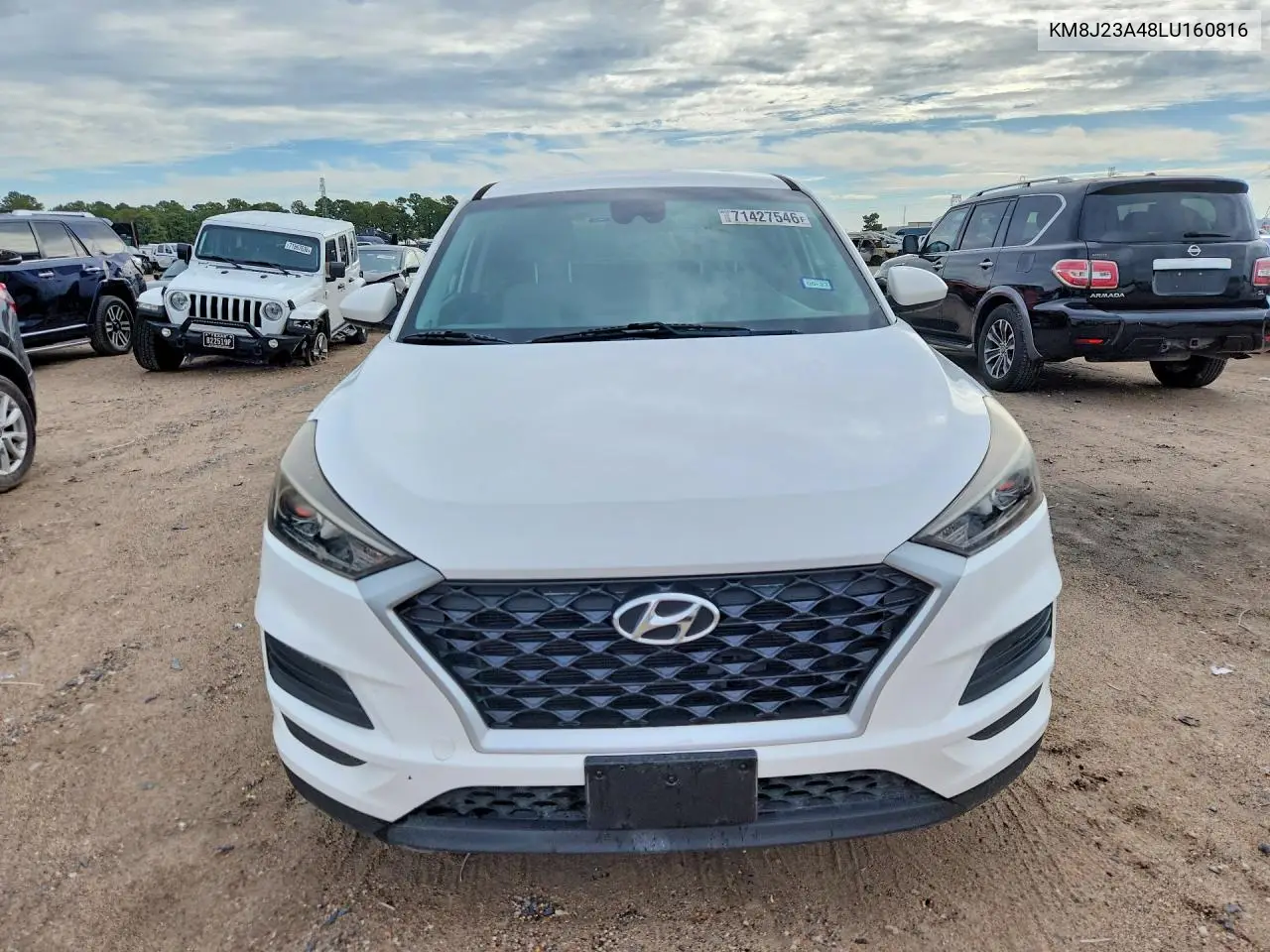2020 HYUNDAI TUCSON VIN KM8J23A48LU160816 — фото 5