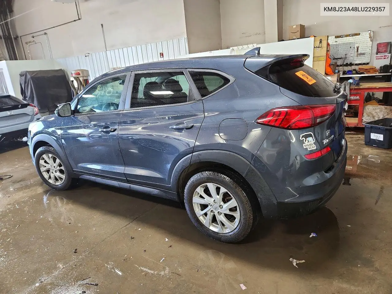 2020 HYUNDAI TUCSON VIN KM8J23A48LU229357 — фото 2