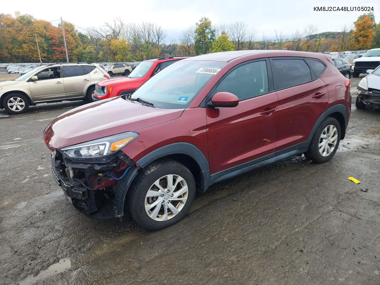 HYUNDAI TUCSON 2020, VIN KM8J2CA48LU105024