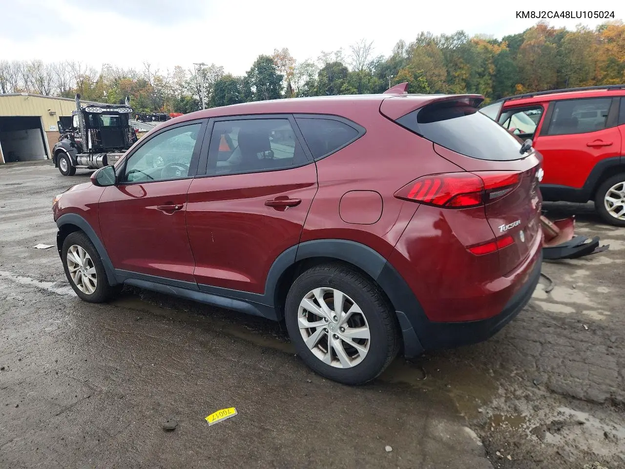 2020 HYUNDAI TUCSON VIN KM8J2CA48LU105024 — фото 2