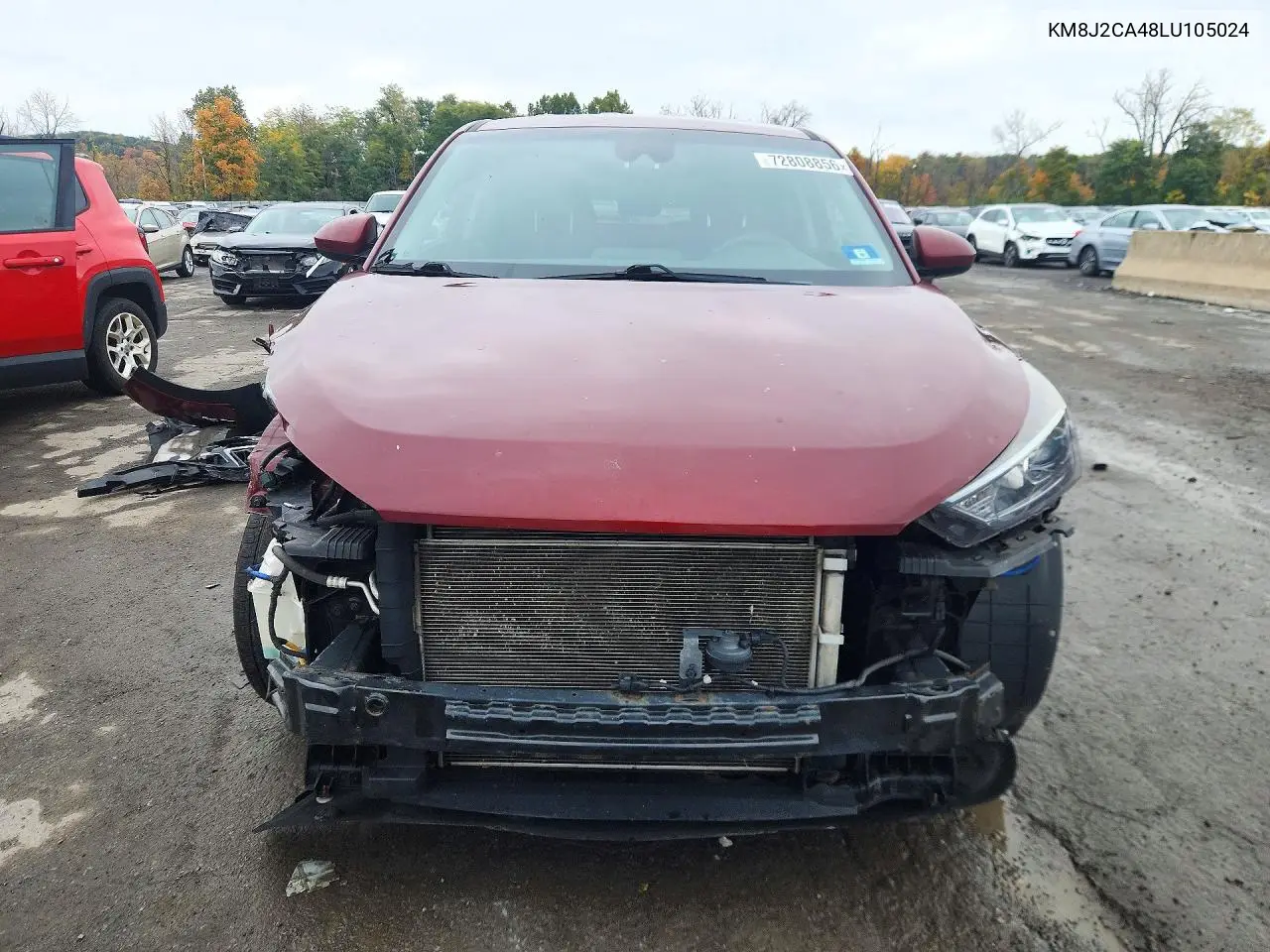 2020 HYUNDAI TUCSON VIN KM8J2CA48LU105024 — фото 5