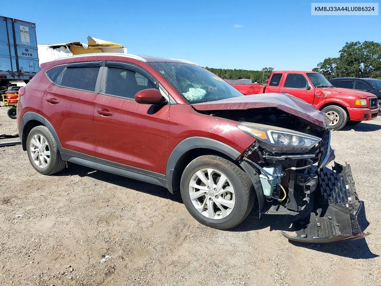 2020 HYUNDAI TUCSON VIN KM8J33A44LU086324 — фото 4
