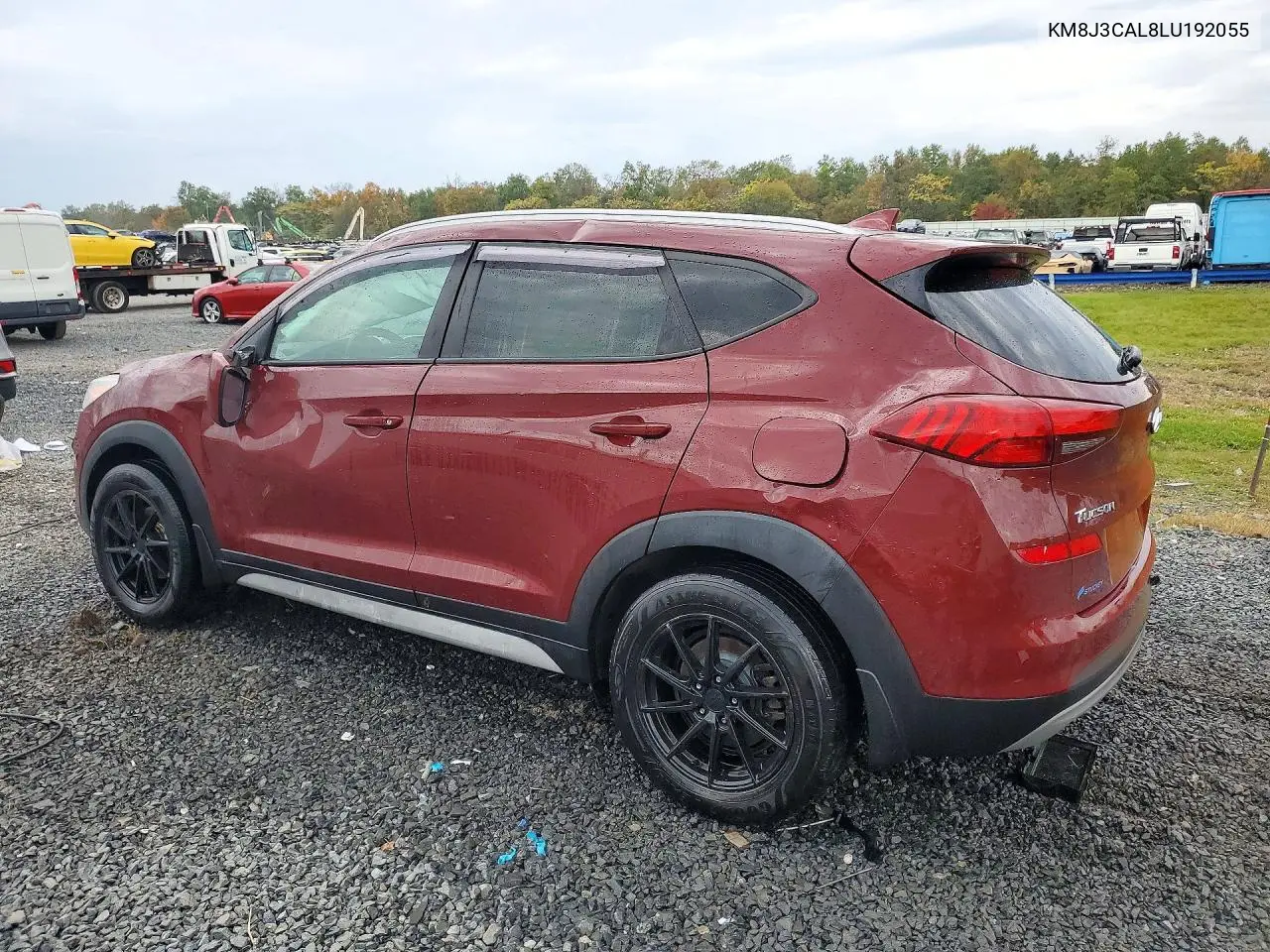 2020 HYUNDAI TUCSON VIN KM8J3CAL8LU192055 — фото 2