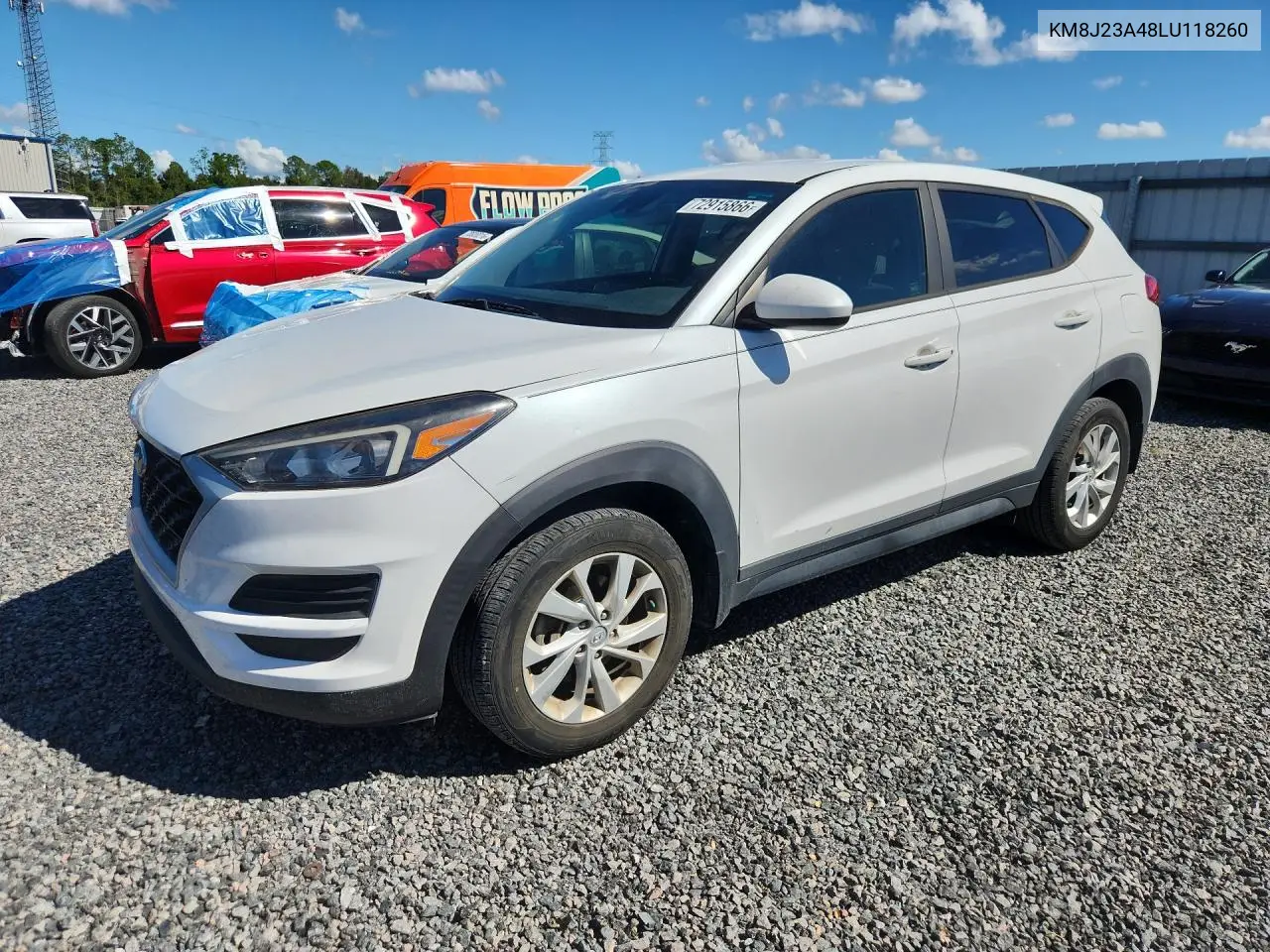 HYUNDAI TUCSON 2020, VIN KM8J23A48LU118260