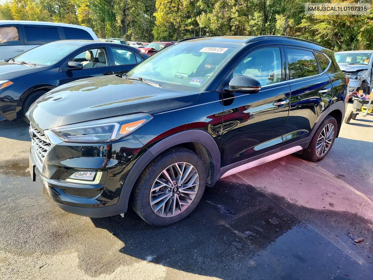HYUNDAI TUCSON 2020, VIN KM8J3CAL1LU107315