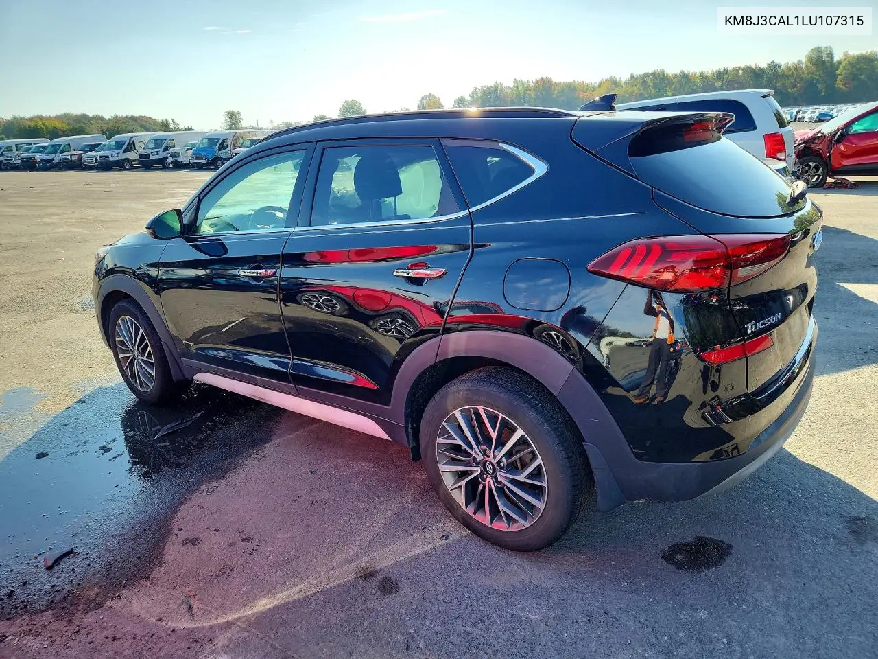 2020 HYUNDAI TUCSON VIN KM8J3CAL1LU107315 — фото 2