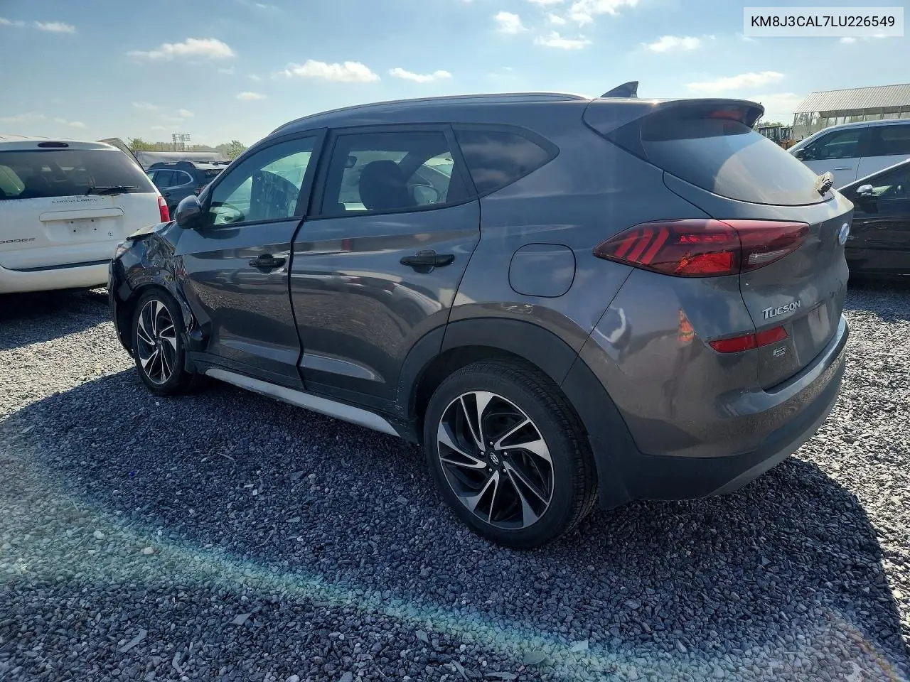 2020 HYUNDAI TUCSON VIN KM8J3CAL7LU226549 — фото 2