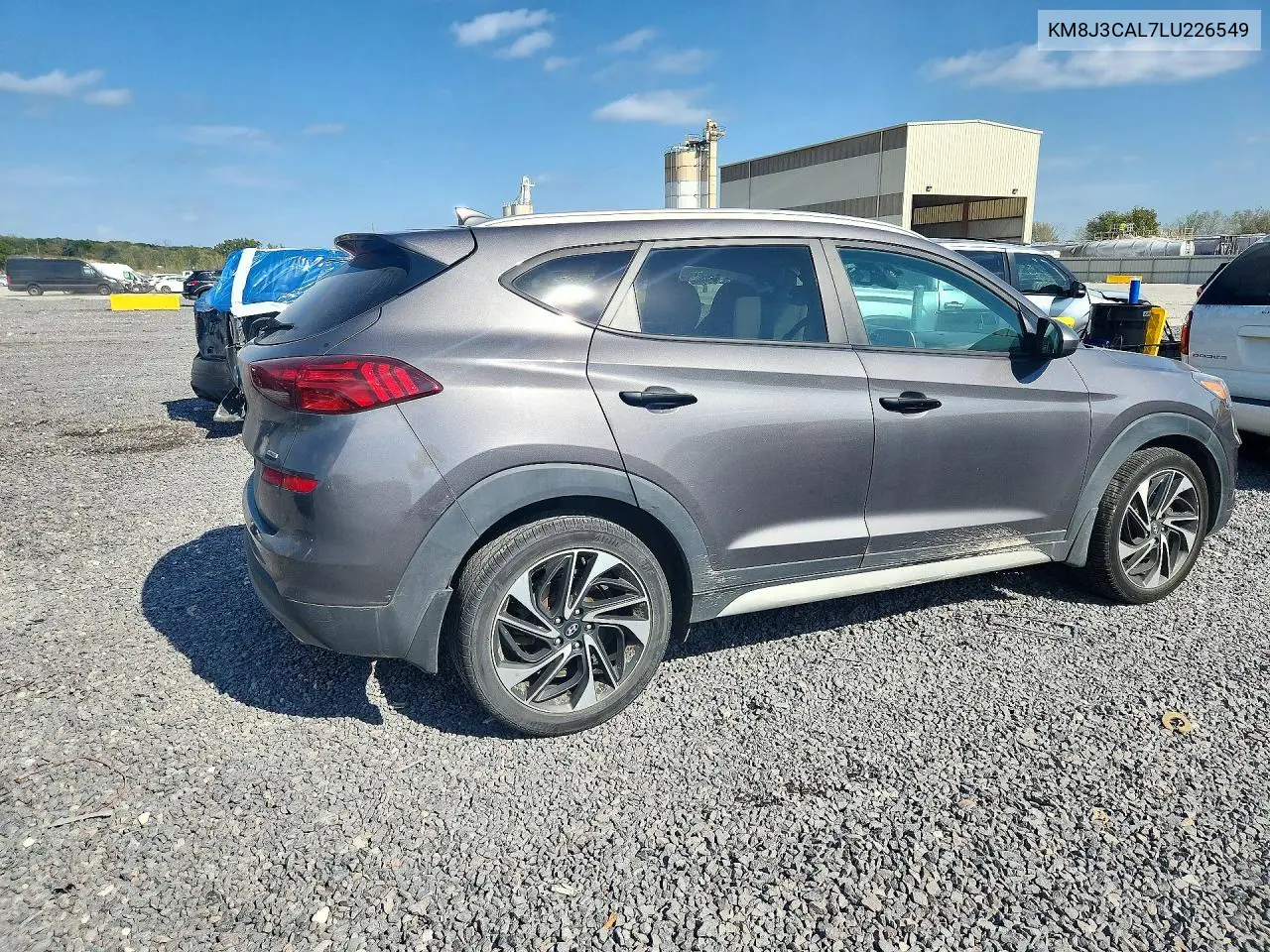 2020 HYUNDAI TUCSON VIN KM8J3CAL7LU226549 — фото 3