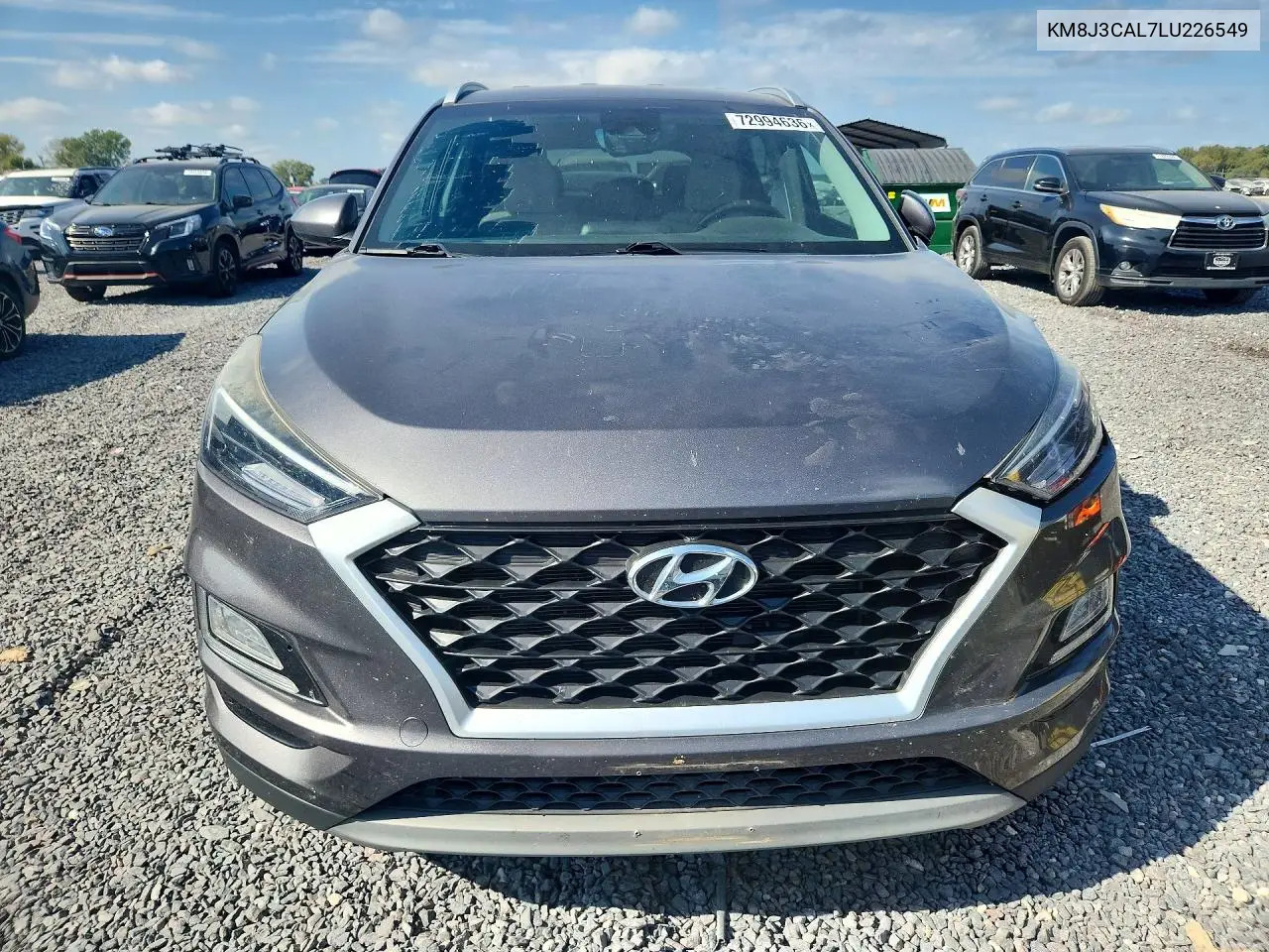 2020 HYUNDAI TUCSON VIN KM8J3CAL7LU226549 — фото 5