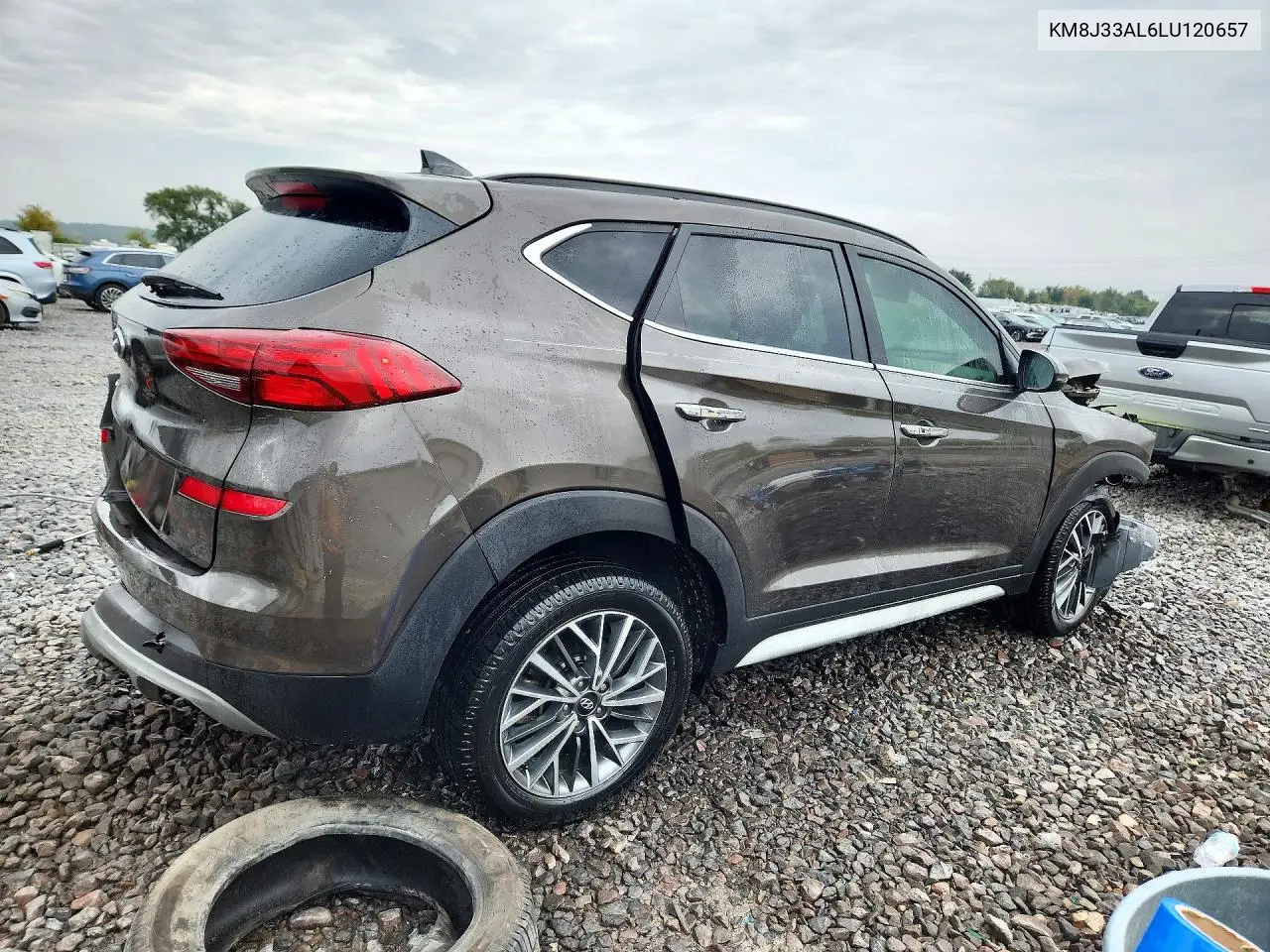 2020 HYUNDAI TUCSON VIN KM8J33AL6LU120657 — фото 3