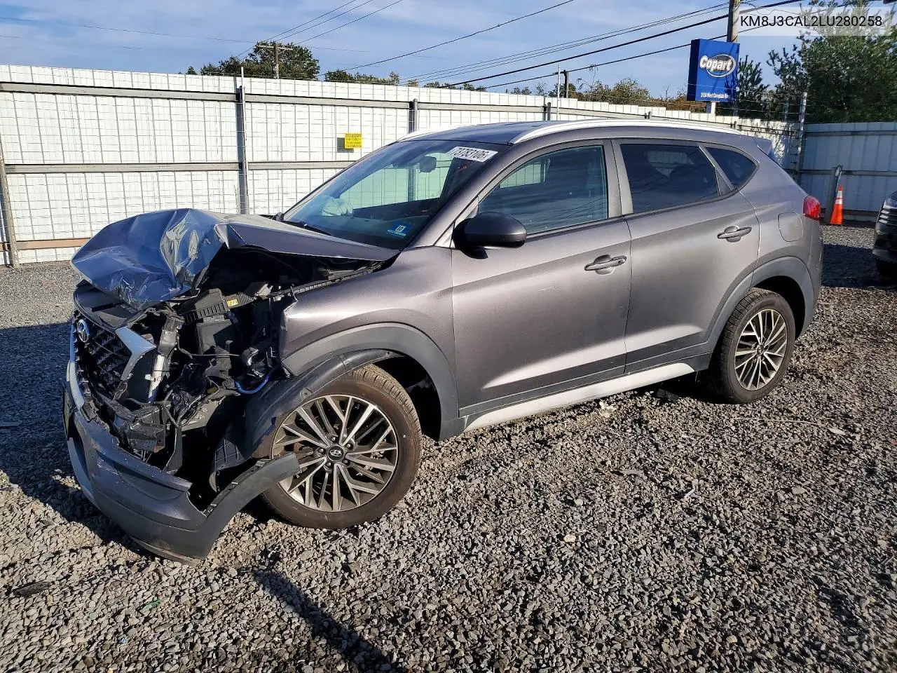 HYUNDAI TUCSON 2020, VIN KM8J3CAL2LU280258