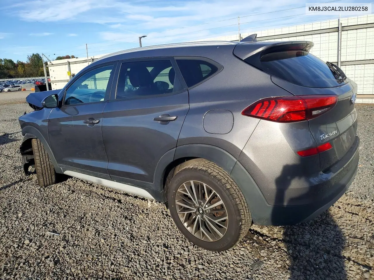 2020 HYUNDAI TUCSON VIN KM8J3CAL2LU280258 — фото 2