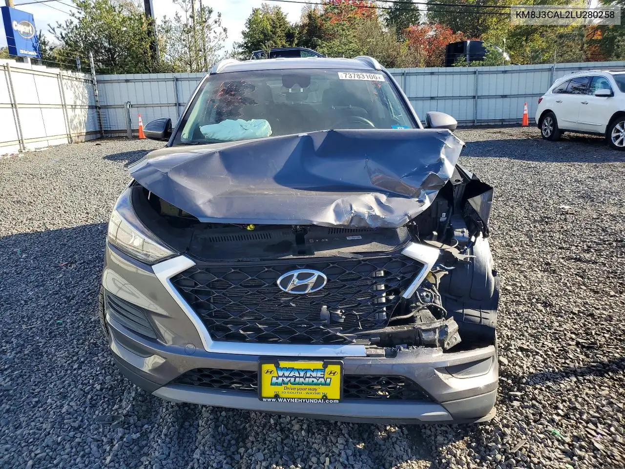 2020 HYUNDAI TUCSON VIN KM8J3CAL2LU280258 — фото 5