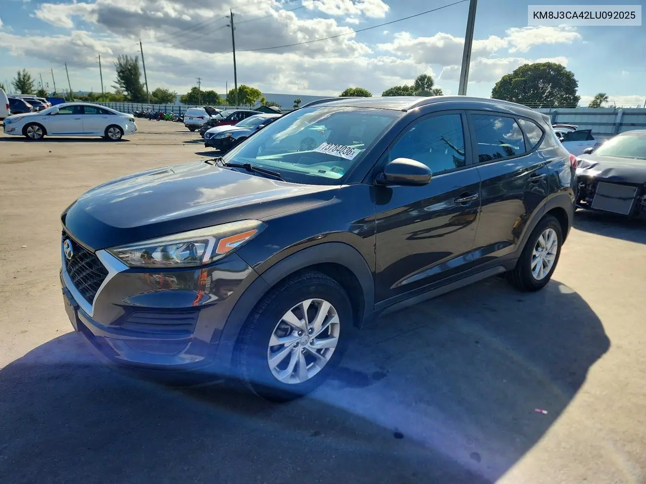 HYUNDAI TUCSON 2020, VIN KM8J3CA42LU092025