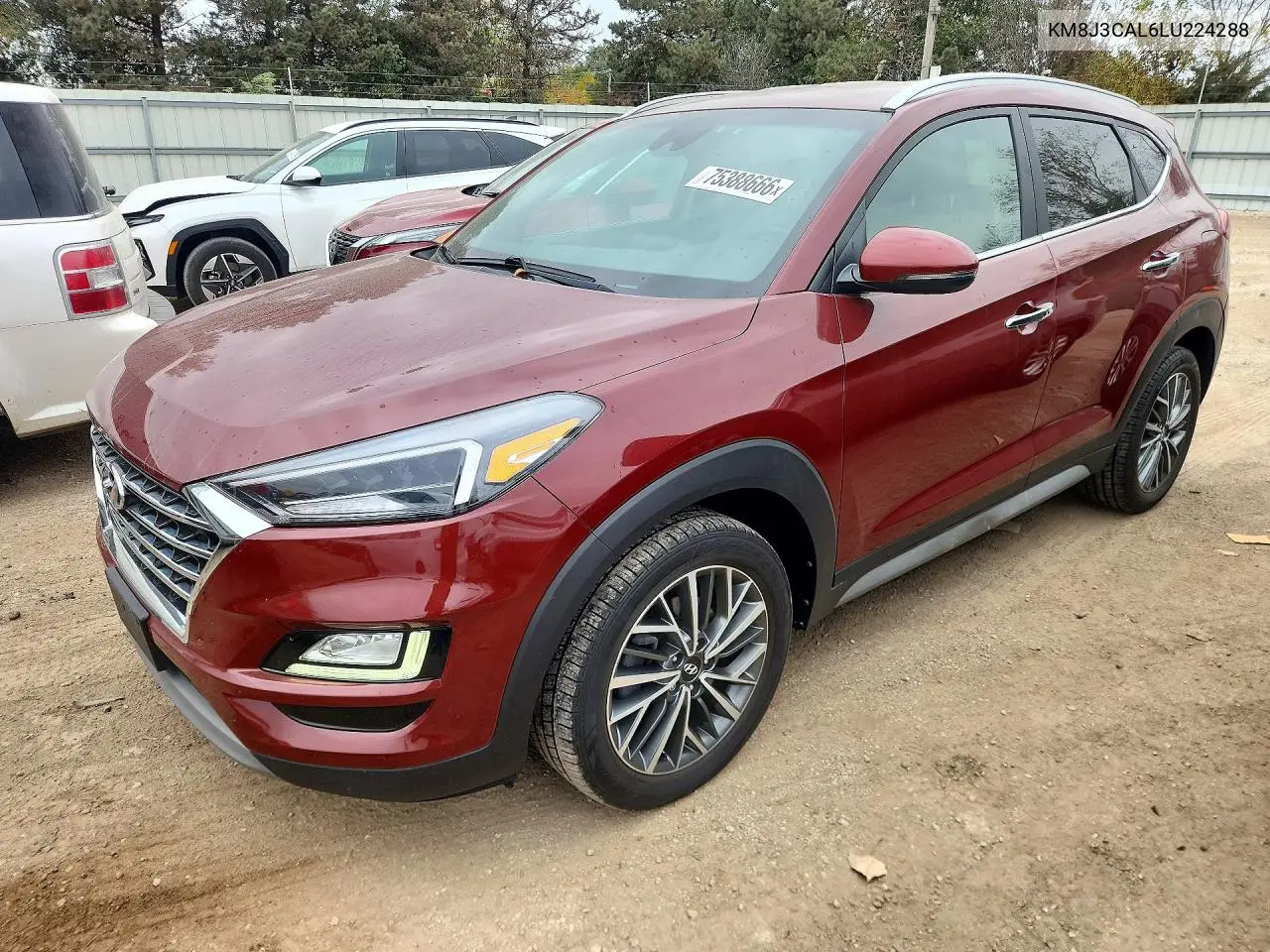 HYUNDAI TUCSON 2020, VIN KM8J3CAL6LU224288