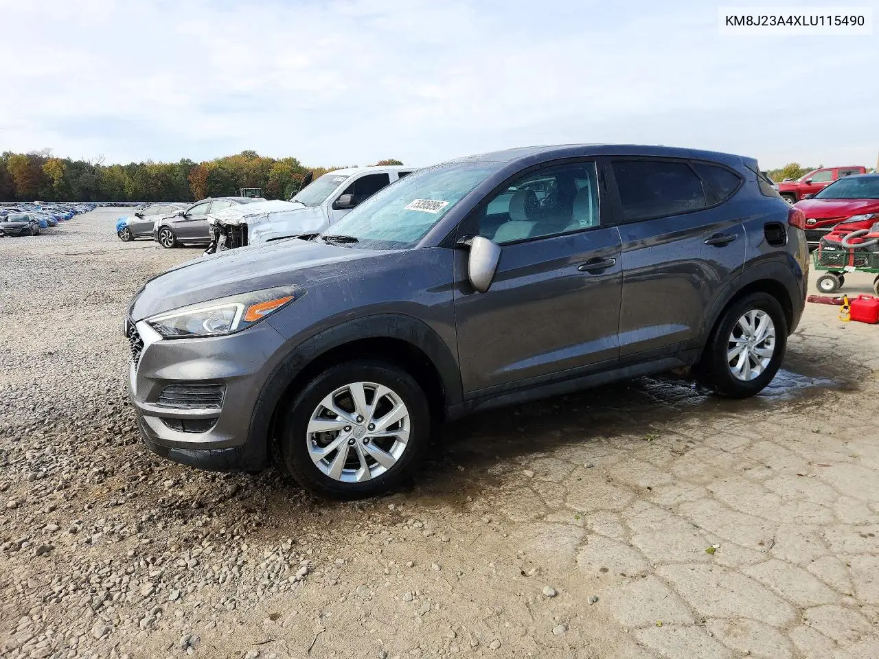 HYUNDAI TUCSON 2020, VIN KM8J23A4XLU115490