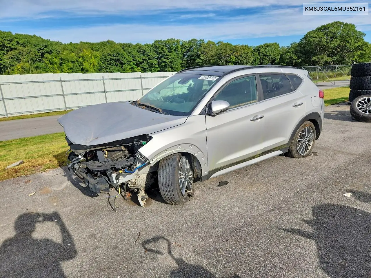 HYUNDAI TUCSON 2021, VIN KM8J3CAL6MU352161
