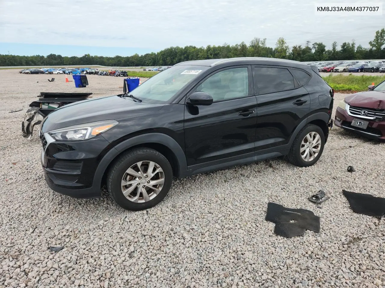 HYUNDAI TUCSON 2021, VIN KM8J33A48M4377037