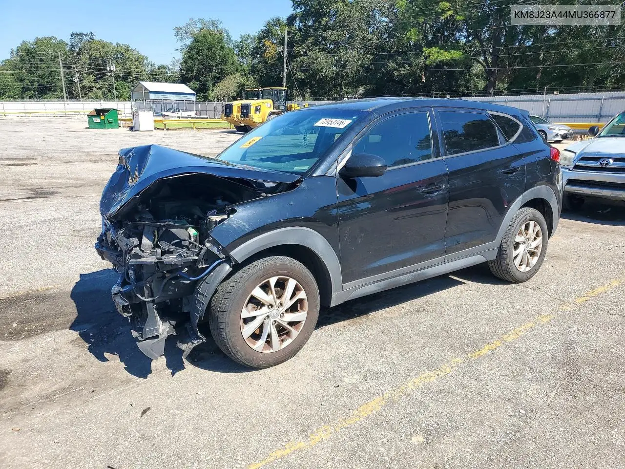 HYUNDAI TUCSON 2021, VIN KM8J23A44MU366877