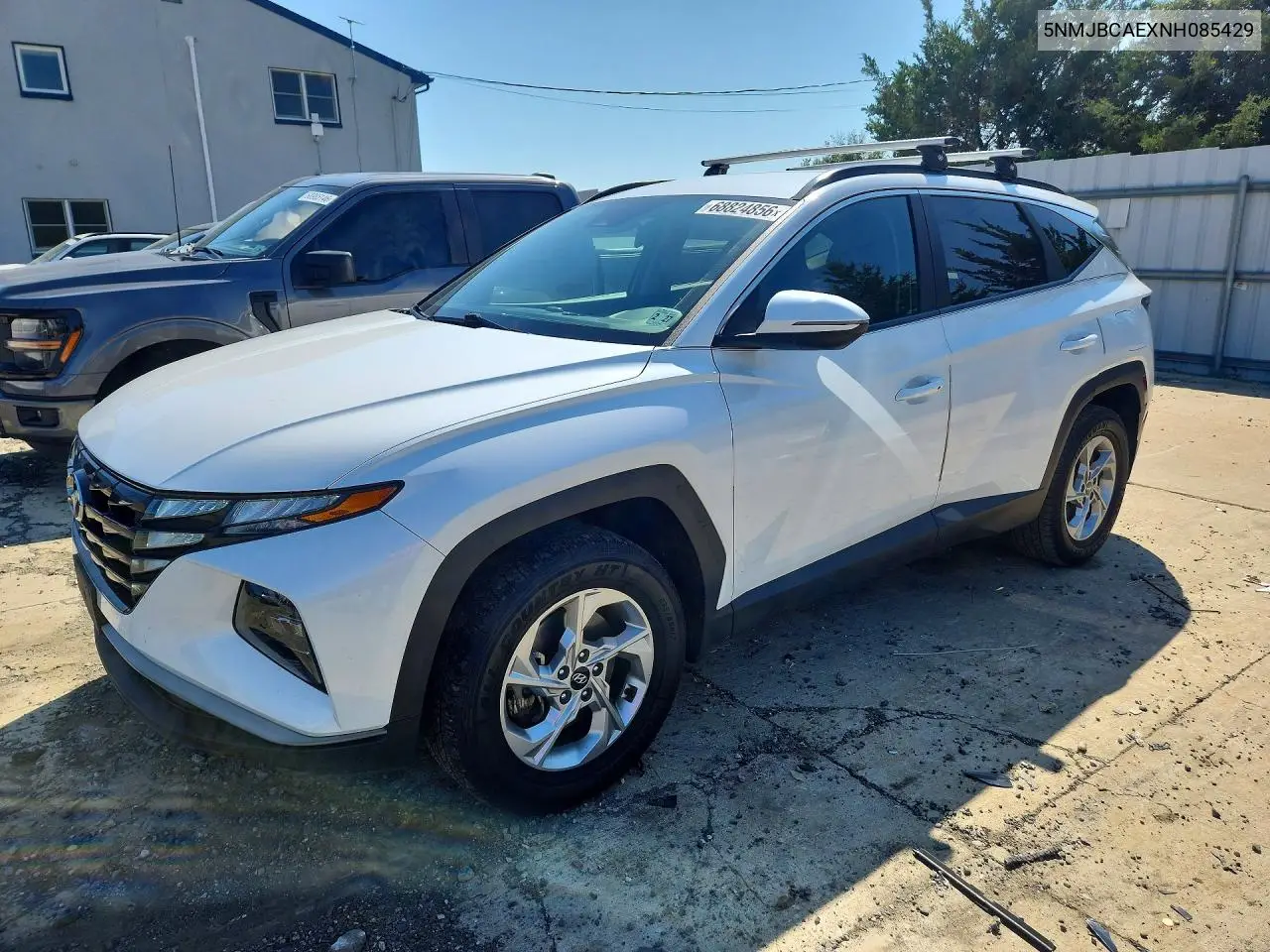 HYUNDAI TUCSON 2022, VIN 5NMJBCAEXNH085429