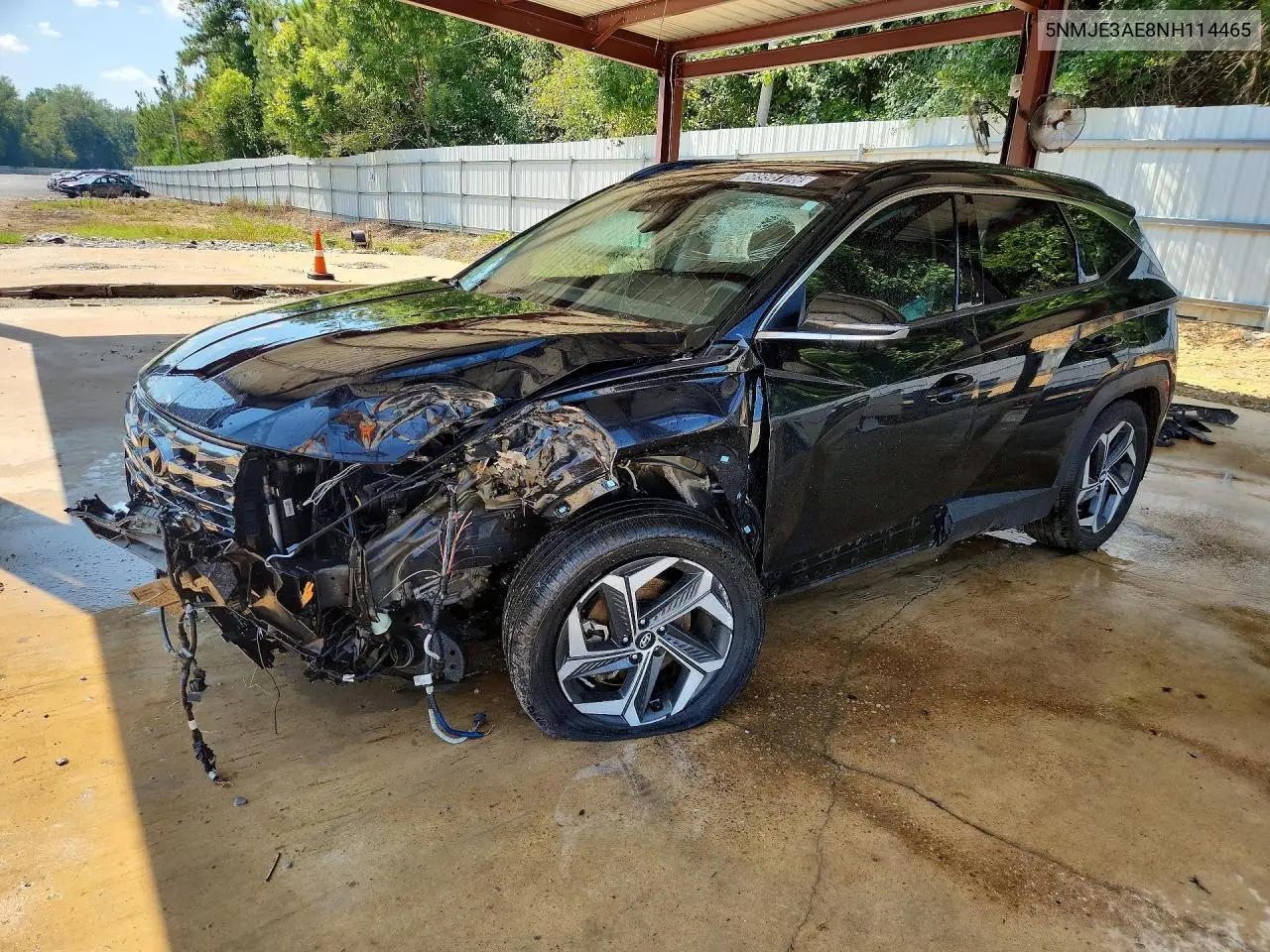HYUNDAI TUCSON 2022, VIN 5NMJE3AE8NH114465