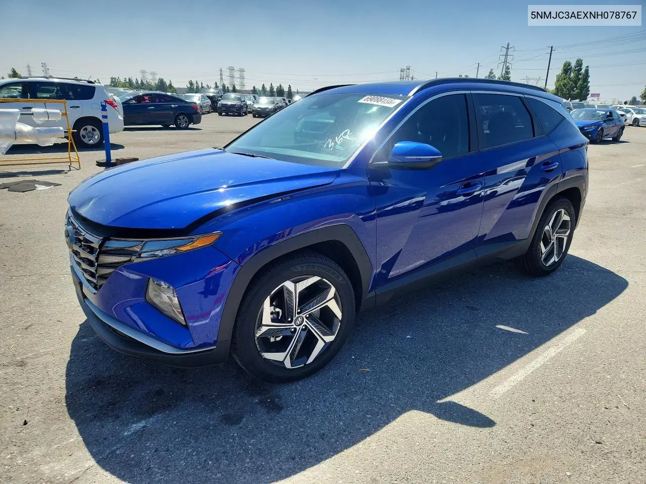 HYUNDAI TUCSON 2022, VIN 5NMJC3AEXNH078767