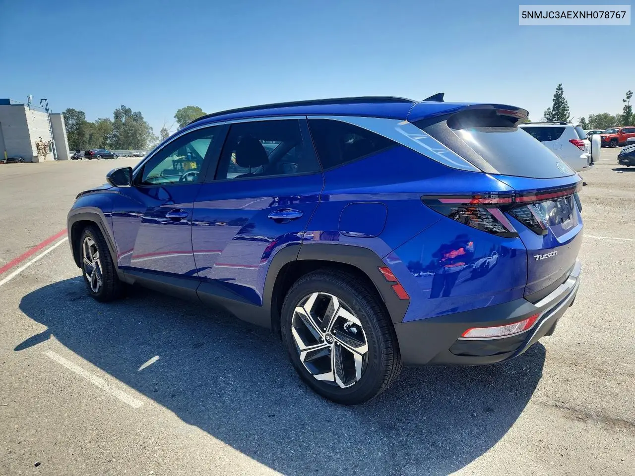 2022 HYUNDAI TUCSON VIN 5NMJC3AEXNH078767 — фото 2