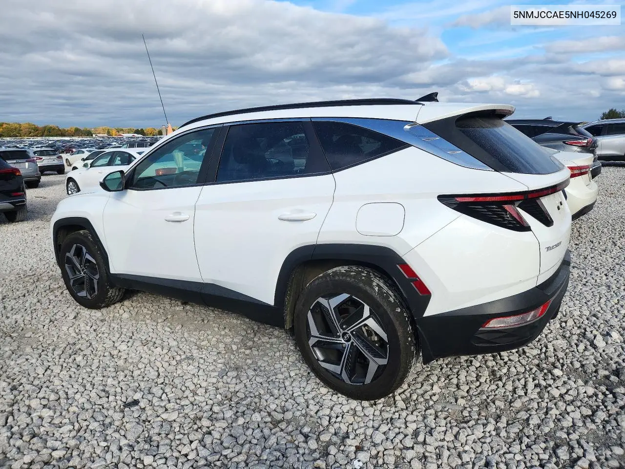 2022 HYUNDAI TUCSON VIN 5NMJCCAE5NH045269 — фото 2